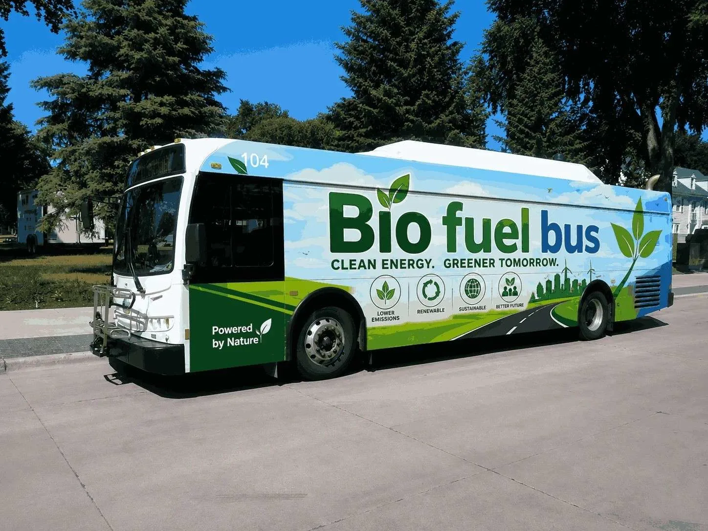 100% Biofuel Bus Fleet
