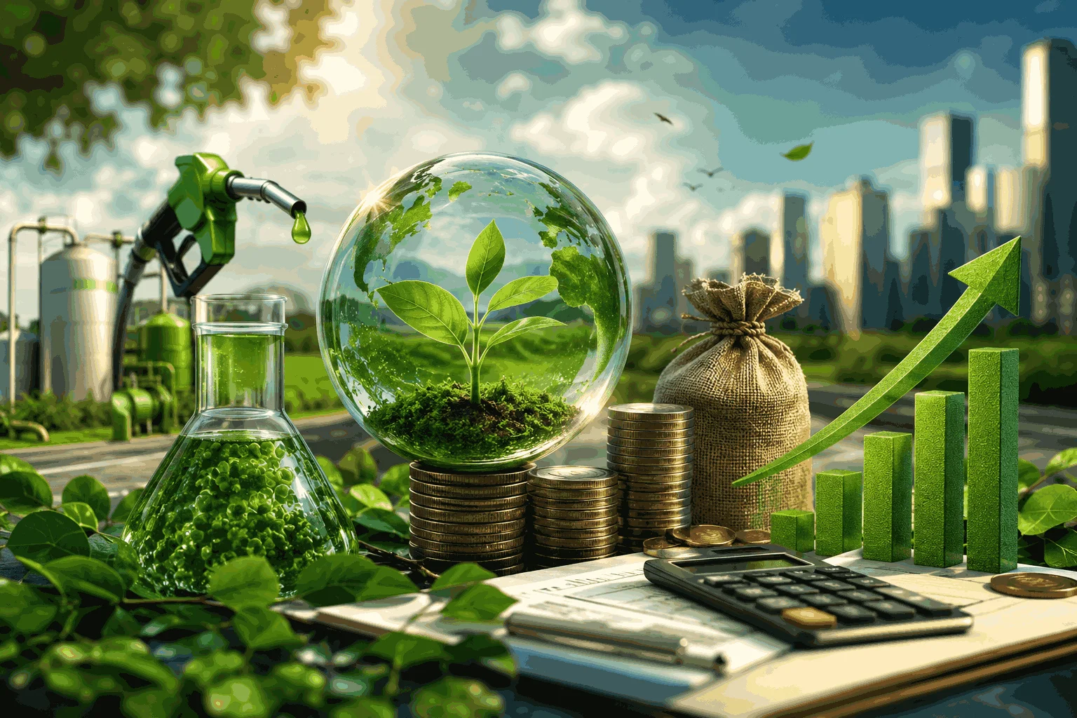 Algae-Based Eco Fuel
